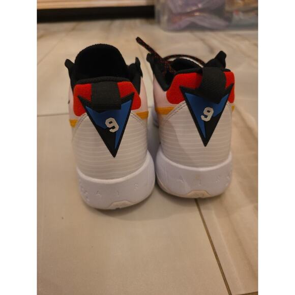 Nike Jordan Zoom ‘92 Women's Size 9 White Black Siren Red Yellow CK9184-102 - Picture 8 of 16